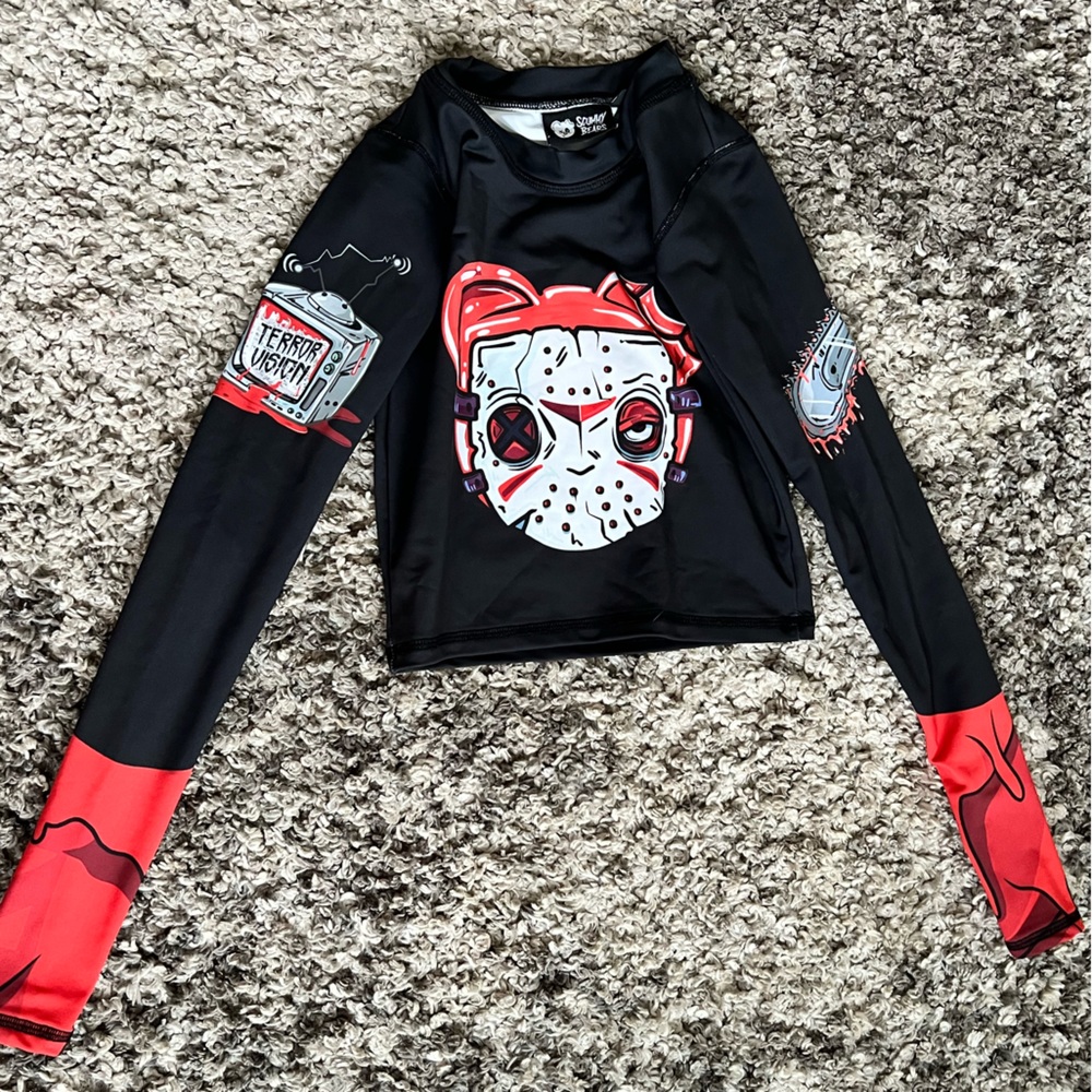 Scummy bear figure long sleeve size XS